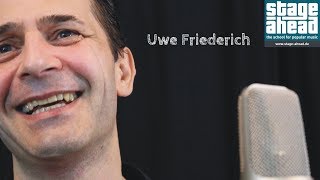 STAGE AHEAD Musicschool - Gesangslehrer Uwe Friederich