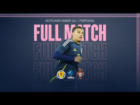 FULL MATCH | Scotland Under-21s v Portugal | U21s EURO Qualifying