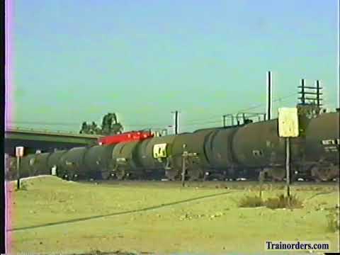 Classic Railroad Series 744 - UP 3268 East at Colton, CA November 8, 1995.
