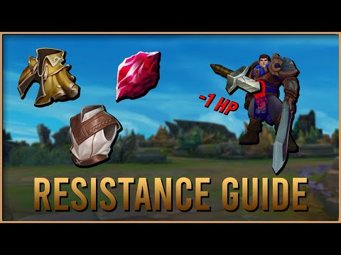 League of Legends - Resistance Guide // Everything you need to know about Armor, MR and Health