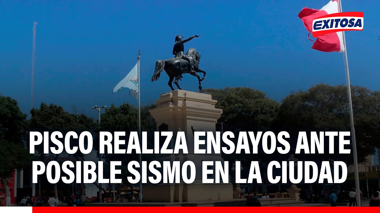 🔴🔵Alcalde de Pisco tras un posible sismo: "Sabes que servicios públicos colapsarán, hacemos ensayos"