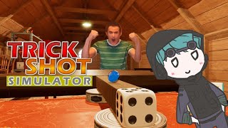 01 | 海外動画でよく見るアレ。クリア耐久なわけない。全ステージクリアするから。 | trickshot simulator