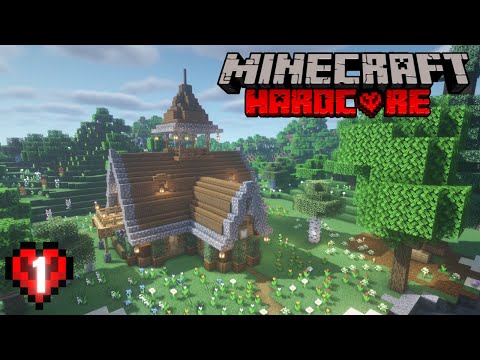 Minecraft 1.17 Hardcore Let's Play: New Starter House! Episode 1