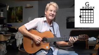 You Are So Beautiful solo cover with chordpics Joe Cocker