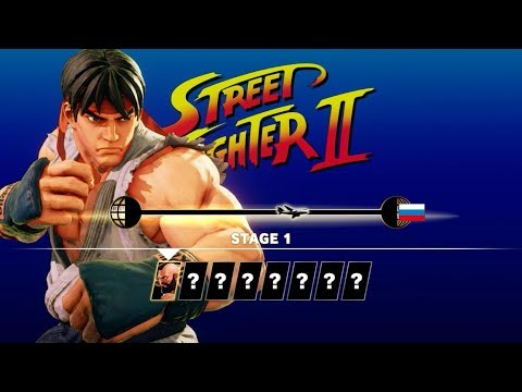 SFV AE - Ryu Arcade Mode (Full) [Street Fighter 2 Path]