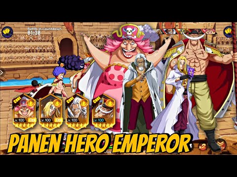HOKI PARAH! Cuma Top UP 15K Punya Banyak Hero EMPEROR - One Piece NEW WORLD VIGOUR VOYAGE