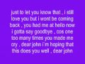 Dear John - Amerie