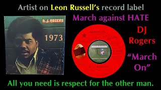 D.J. Rogers "March On" 1973 Shelter Leon Russell Marlo Henderson
