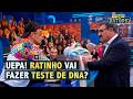 Time For A DNA Test Ratinho Comes Face To Face With A Baby Who Looks Just Like Him Ratinho S P