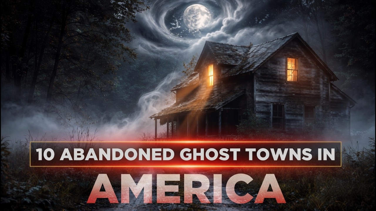 10 Abandoned Ghost Towns in America Nobody Talks About