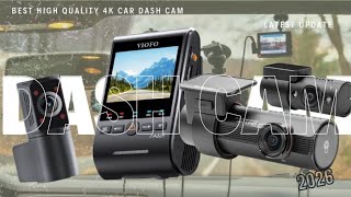 Top 5 Best 4k Dash Cams 2026 | Buyer’s Guide & Reviews!