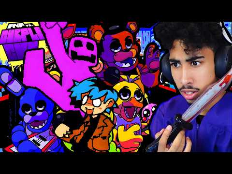 I WAS NOT READY FOR THIS FNAF FNF MOD!! | Friday Night Funkin’ VS Ourple Guy V3