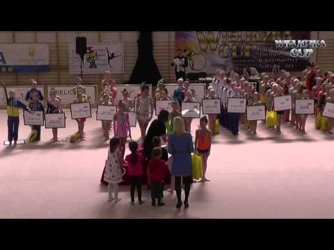 Dekoracja Wieliczka Cup 2014 Julia Nawalaniec