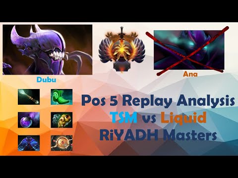 TSM.Dubu Pos 5 Bane Replay Analysis from Riyadh Masters