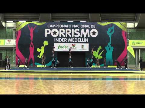131  Cheer Wuajiroz N5 Restringido - INDER Medellín 2014 / Domingo