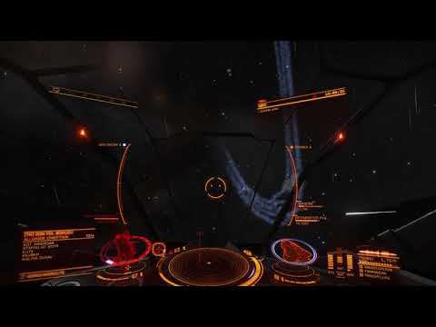 Elite Dangerous PVP - CMDR Mserdar (Chieftain) vs Frank von der Hei (Vulture)