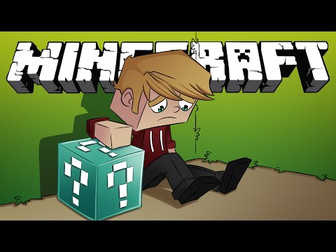 Minecraft - Blue LUCKY BLOCK PVP FFA - Herobrine MAZE