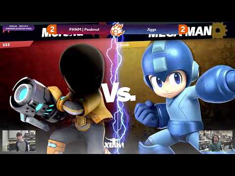 Clemson Smash Series 40 - WQ - lolyoshi (Mii Gunner, Steve) vs. PHNM | Peabnut (Mega Man) - SSBU