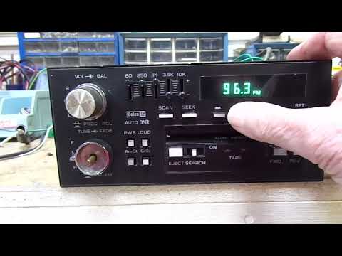 1984-89 Chevrolet Pontiac AM/FM Cassette EQ Radio Stereo Delco 16051911