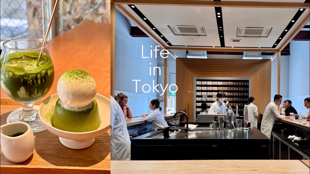 ENG/ 도쿄 브이로그 | 새로운 카페투어☕️ 커피 오마카세. 말차 디저트 맛집. KOFFE MAMEYA kakeru. safn. 향수만들기 체험. 5월 멀멀한 일상모음 zip