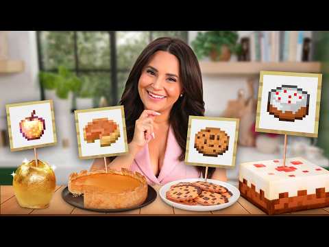 I Recreated EVERY Minecraft Dessert In Real Life!