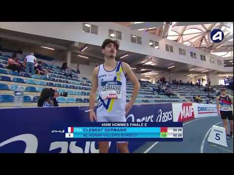 400m France élites salle 2021 - Finale E - 20/02/2021 Miramas