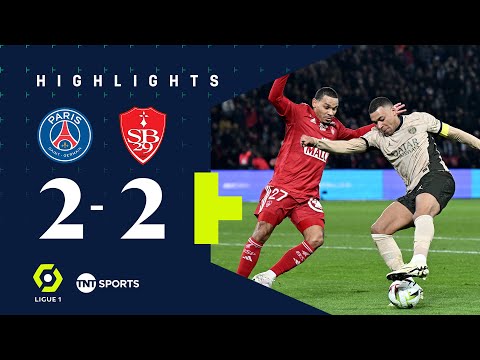 Stade Brestois 29 Stage AMAZING Comeback! 🤯 | PSG 2-2 Brest | Ligue 1 Match Highlights
