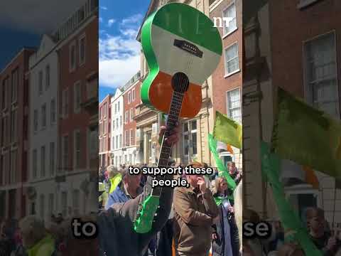 EU Migration Pact protest in Dublin | Newstalk