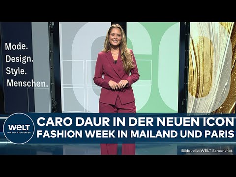 ICON TV: Caro Daur in der neuen ICON – Verleger Benedikt Taschen – Fashion Week in Mailand und Paris