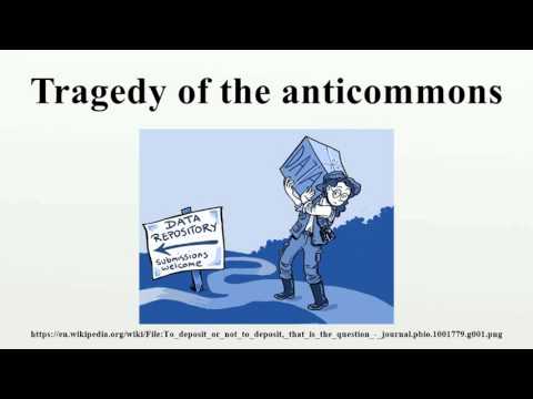Tragedy of the anticommons