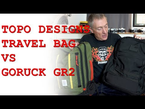 Topo Travel Bag VS GoRuck GR2 Comparison
