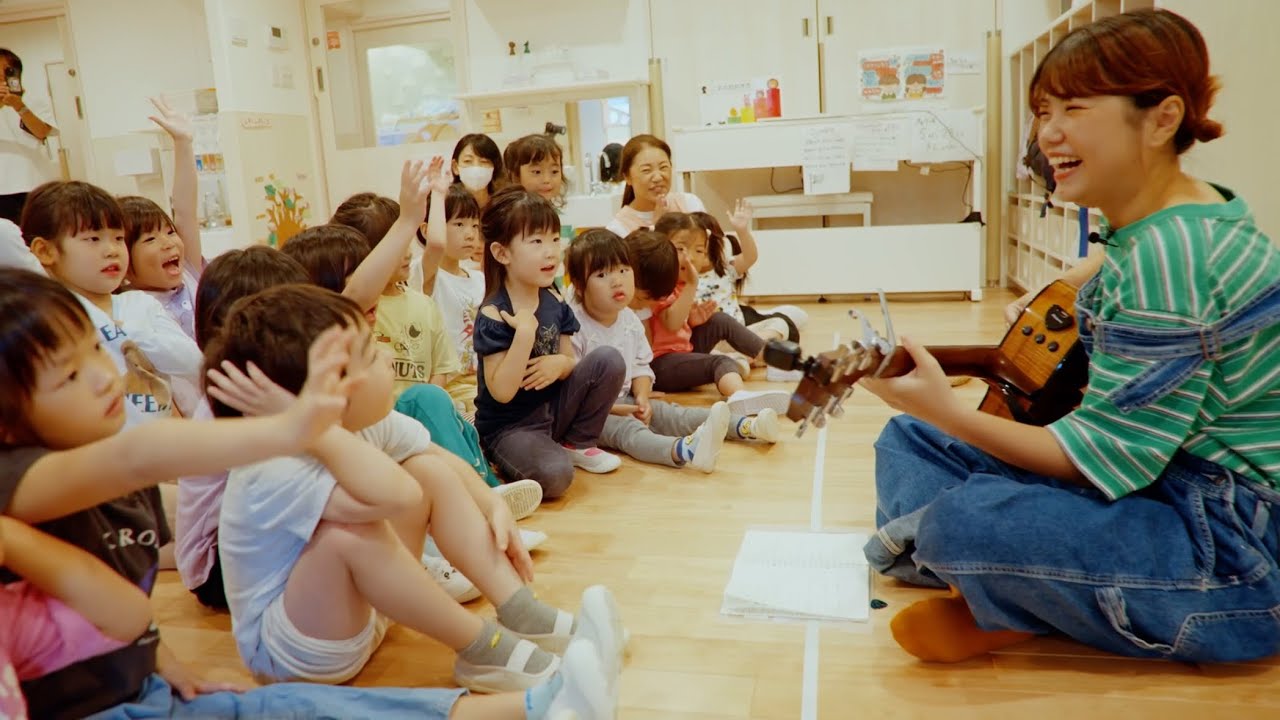 【念願！歌のお姉さん】初の保育園ライブで新曲披露してみた🪿