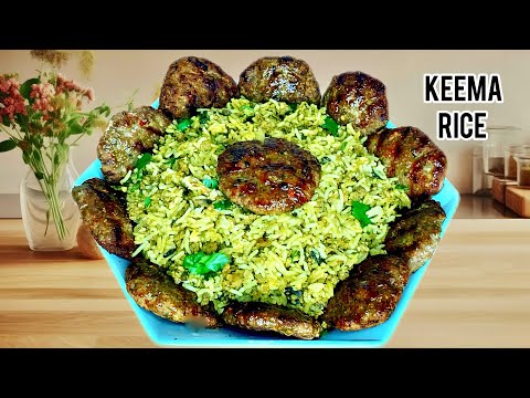 BEEF KEEMA WITH RICE | KEEMA RICE RECIPE | HOW TO MAKE KEEMA RICE