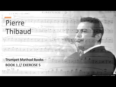 [Melhore seu som] Método de trompete Pierre Thibaud Livro 1 Exercício 5