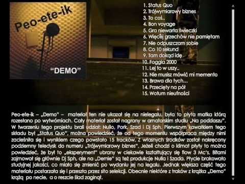 09. Peo-ete-ik - Tam dokąd idę