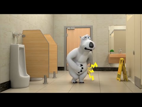 Bernard Bear | Backkom in Hurry Poom Poom New  | Cartoons for Kids Children Funny