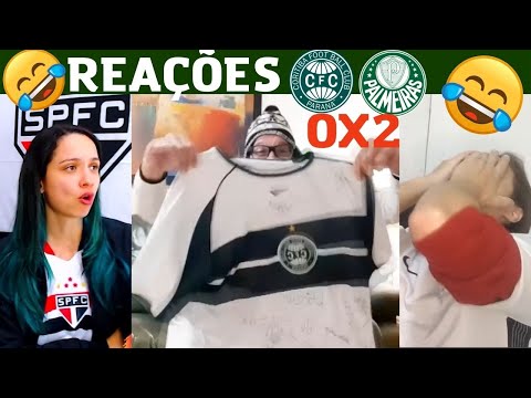 🤣 REAÇÕES DIVERSAS CORITIBA 0 X 2 PALMEIRAS BEM LEGAL CONFIRA!