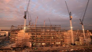 New Spurs Stadium HD Time Lapse – 9th to 15th July 2017