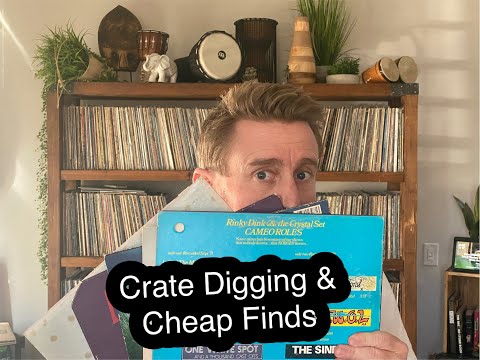 Crate Digging & Cheap( But Cool) Vinyl Records