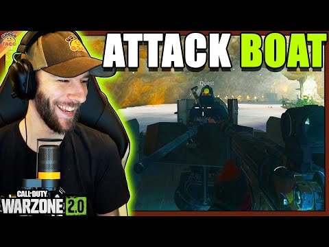 Oh Look, an Attack Boat Just Sitting Here for chocoTaco & Quest - choco Warzone 2.0 Gameplay