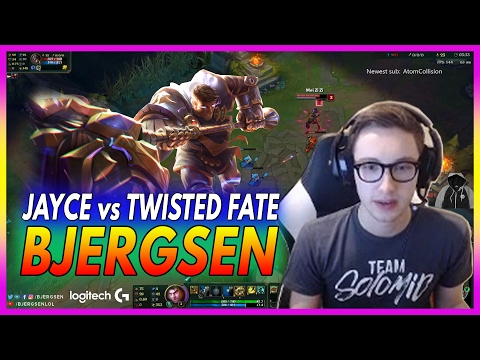 399. Bjergsen Jayce vs Twisted Fate Mid - February 11th, 2017 - Patch 7.3 Season 7
