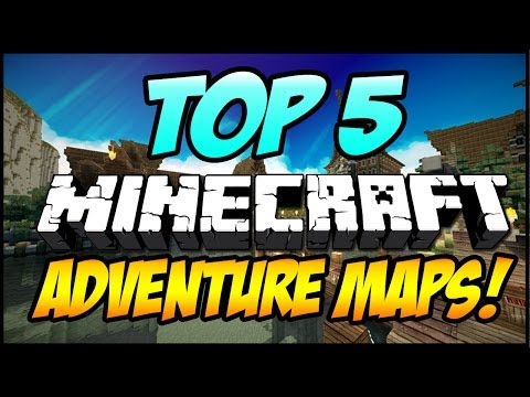 Top 5 BEST Minecraft Adventure Maps! (Minecraft 1.8) (Minecraft Adventure Maps)