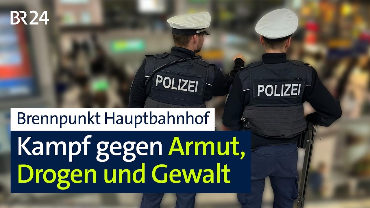 Nürnberger Hauptbahnhof: Mehr Polizeikontrollen, Kameras & Streetworker | BR24 vor Ort