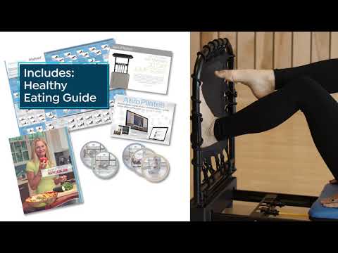 AeroPilates 4Cord Pro Reformer with 5 DVDs