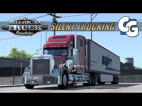 Silent Trucking - Freightliner Classic XL - Idaho State Highway 51 - ATS (No Commentary)
