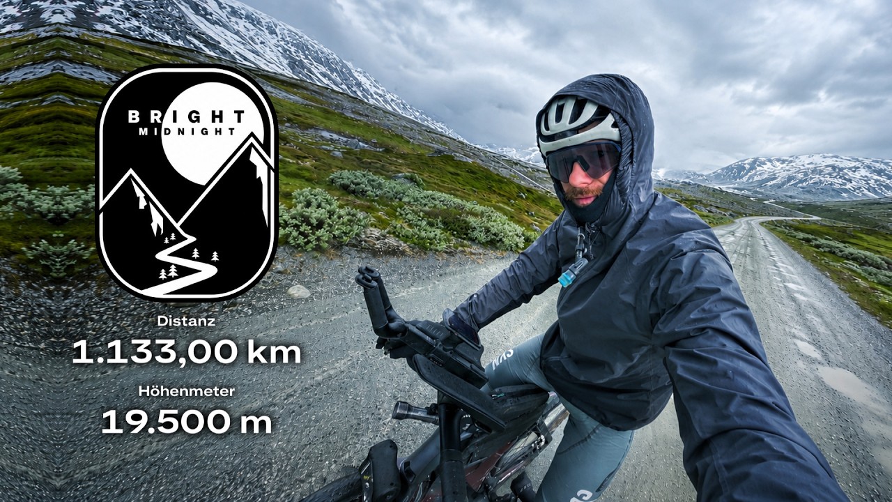 Bright Midnight Gravel Race - 1.100 km Ultra Cycling Doku