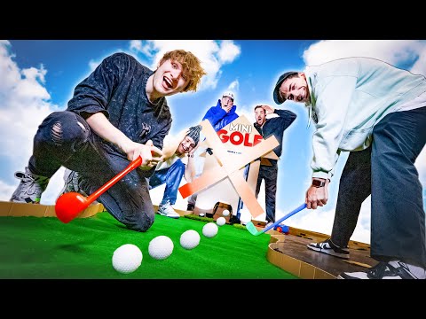 In 48h eigenen Minigolf-Park aus Pappe eröffnen
