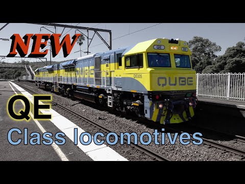 Qube's new QE class locomotives February 2024