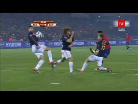 Gol de Rodrigo Millar a España - Sudáfrica 2010