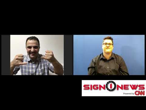 Sign1News Live with Anchor Jethro Wooddall - Deaf AT&T employee teaches co-workers sign language